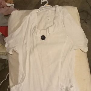 Women's light white dress casual